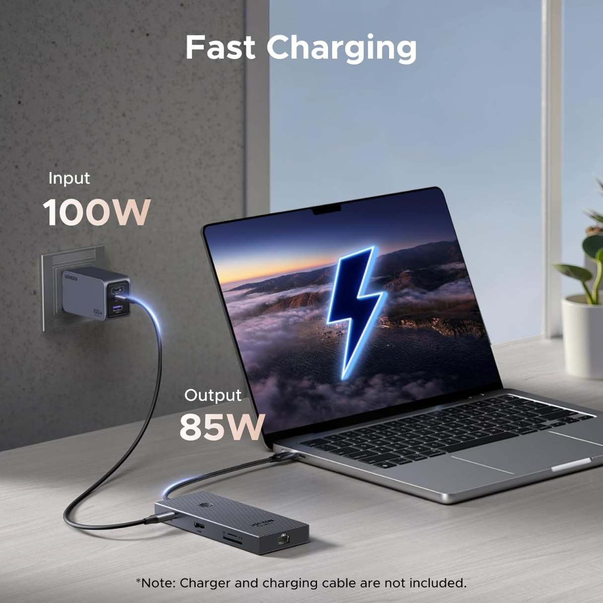 UGREEN Revodok Pro Hub USB-C 9 en 1 4K HDMI 100W PD