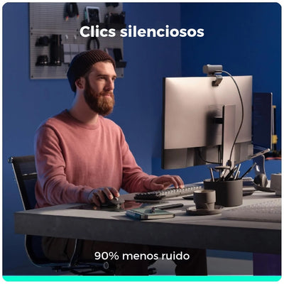 Logitech MX Master 3S Mouse inalámbrico 8K DPI