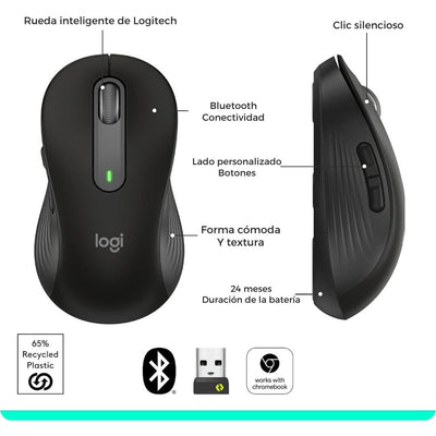 Logitech Signature M650 Mouse Inalámbrico