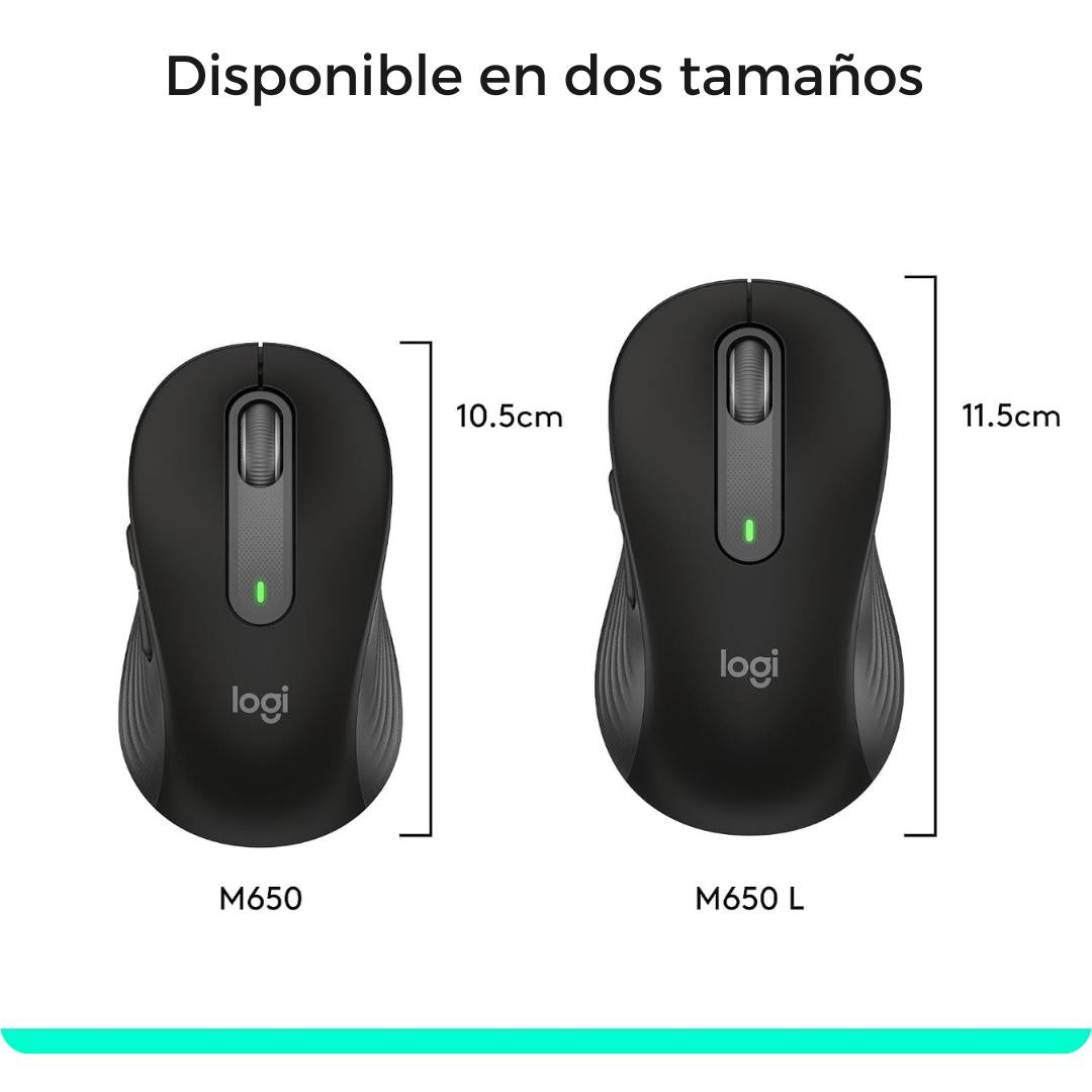 Logitech Signature M650 Mouse Inalámbrico
