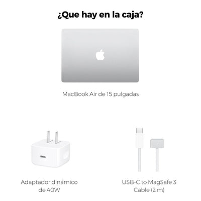MacBook Air chip M5 con 512Gb de 15” - Silver