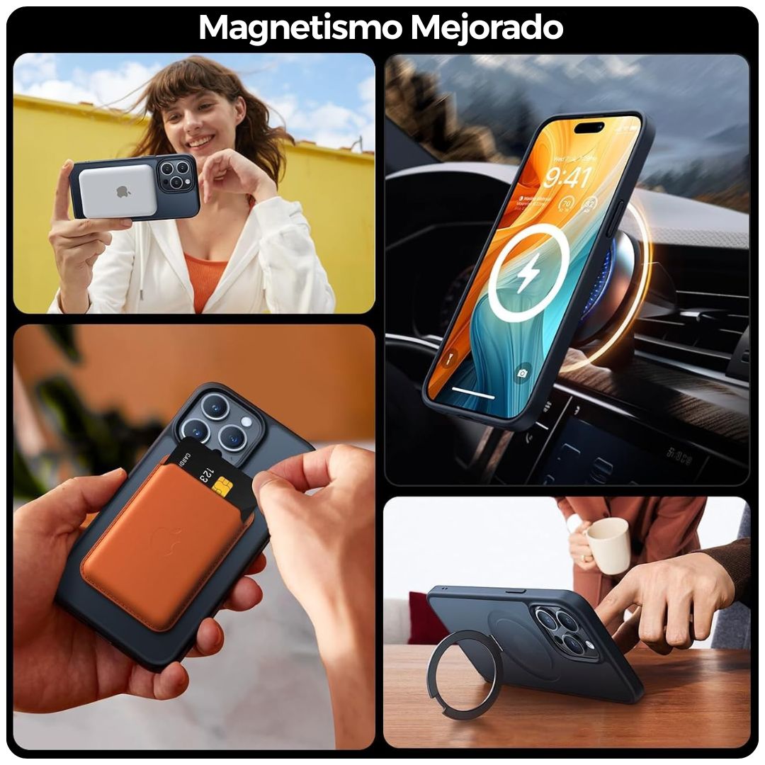 Torras Ostand Estuche para iPhone 16 Pro Max