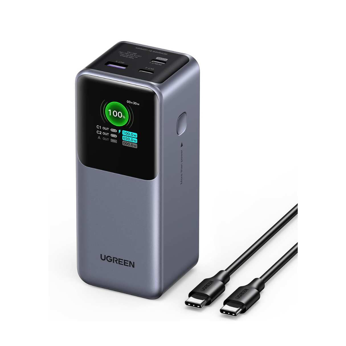 UGREEN Nexode Power Bank 20,000 mAh 130W