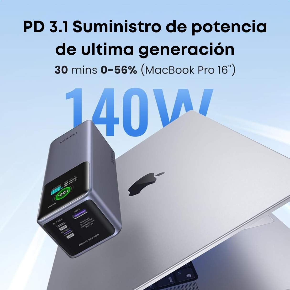 UGREEN Power Bank 25,000mAh 200W PD 3.1