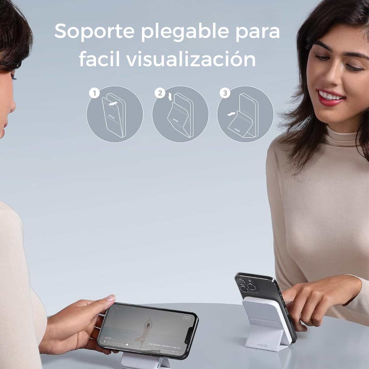 Anker Power Bank MagSafe 5000 mAh con soporte