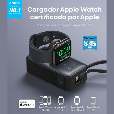 Anker MagGo Power Bank 10000mAh 35W – Cargador Apple Watch