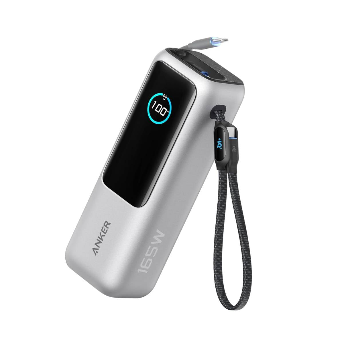 Anker Power Bank 25.000mAh 165W 2 cables retráctiles