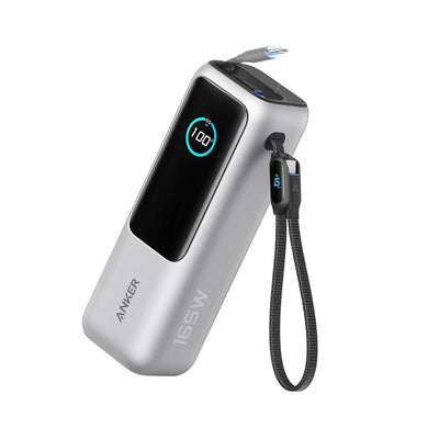 Anker Power Bank 25.000mAh 165W 2 cables retráctiles