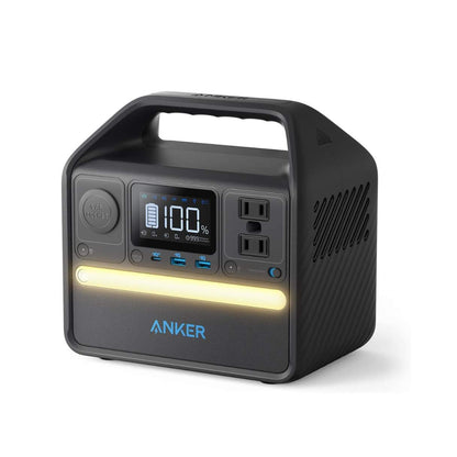 Anker SOLIX 521 Power Station 256Wh batería LiFePO4 salida 300W hasta 600W con SurgePad