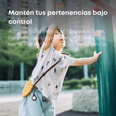 Belkin - Funda protectora con correa para AirTag, resistencia contra arañazos