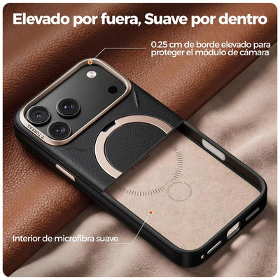 Torras Q3 VegSkin estuche Negro para iPhone 18 Pro Max