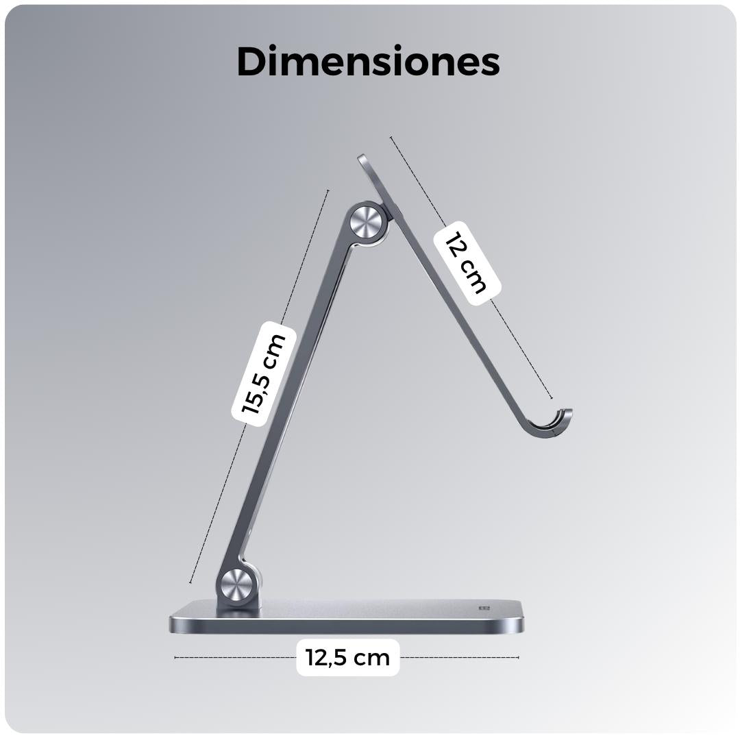 Ugreen Soporte ajustable para iPad - Aluminio Space Gray