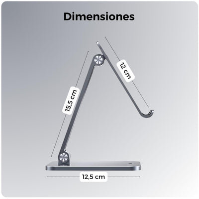 Ugreen Soporte ajustable para iPad - Aluminio Space Gray