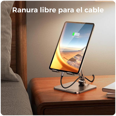 Ugreen Soporte ajustable para iPad - Aluminio Space Gray