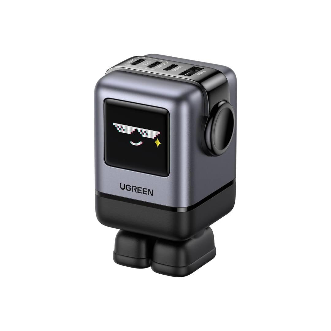 UGREEN Nexode Robot GaN Cargador 100W PD – 4 Puertos