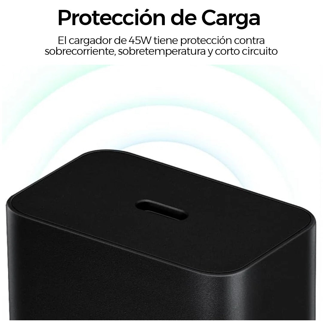 Samsung Cargador de 45W USB-C con cable