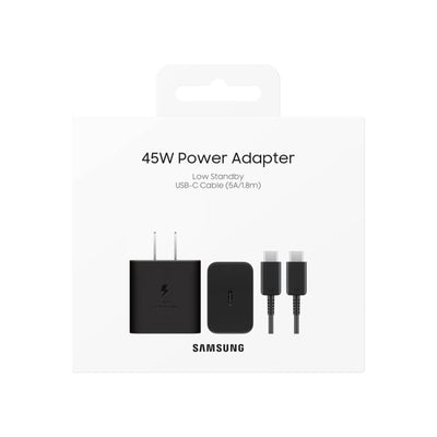 Samsung Cargador de 45W USB-C con cable