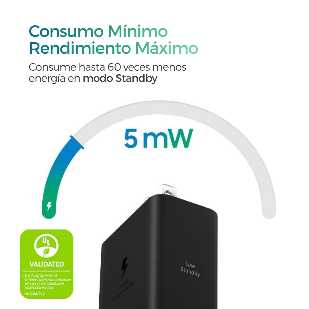 Samsung Cargador de 60W tipo C 3.0