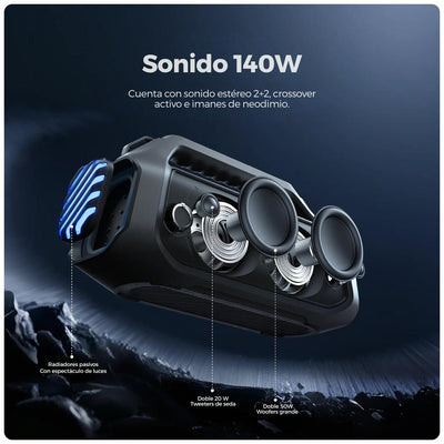 Soundcore Parlante Boom 2 Pro