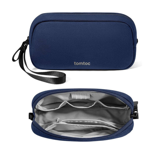 Tomtoc organizador de accesorios de viaje para cargadores y cables, para teléfono, Airpods, unidad USB y artículos diarios
