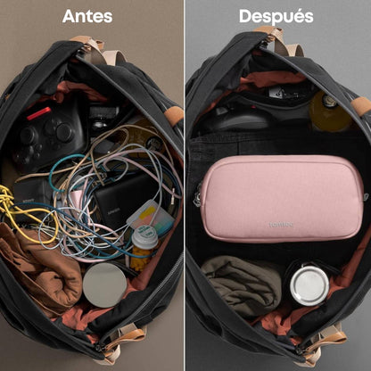 Tomtoc Organizador de Accesorios de Viaje para Cables y Cargadores y mas