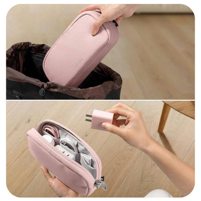 Tomtoc Organizador de Accesorios de Viaje para Cables y Cargadores y mas