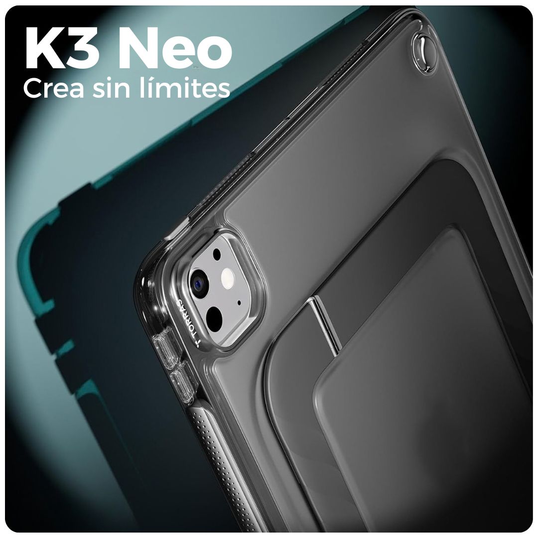 Torras K3 Neo estuche para iPad Pro M5-M4 de 11”
