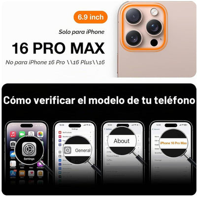 Torras Q1 Guardian para IPhone 16 Pro Max