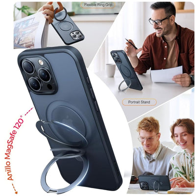 Torras Ostand Estuche para iPhone 16 Pro Max