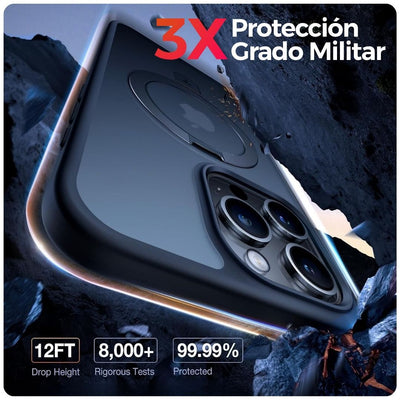 Torras Ostand Estuche para iPhone 16 Pro Max