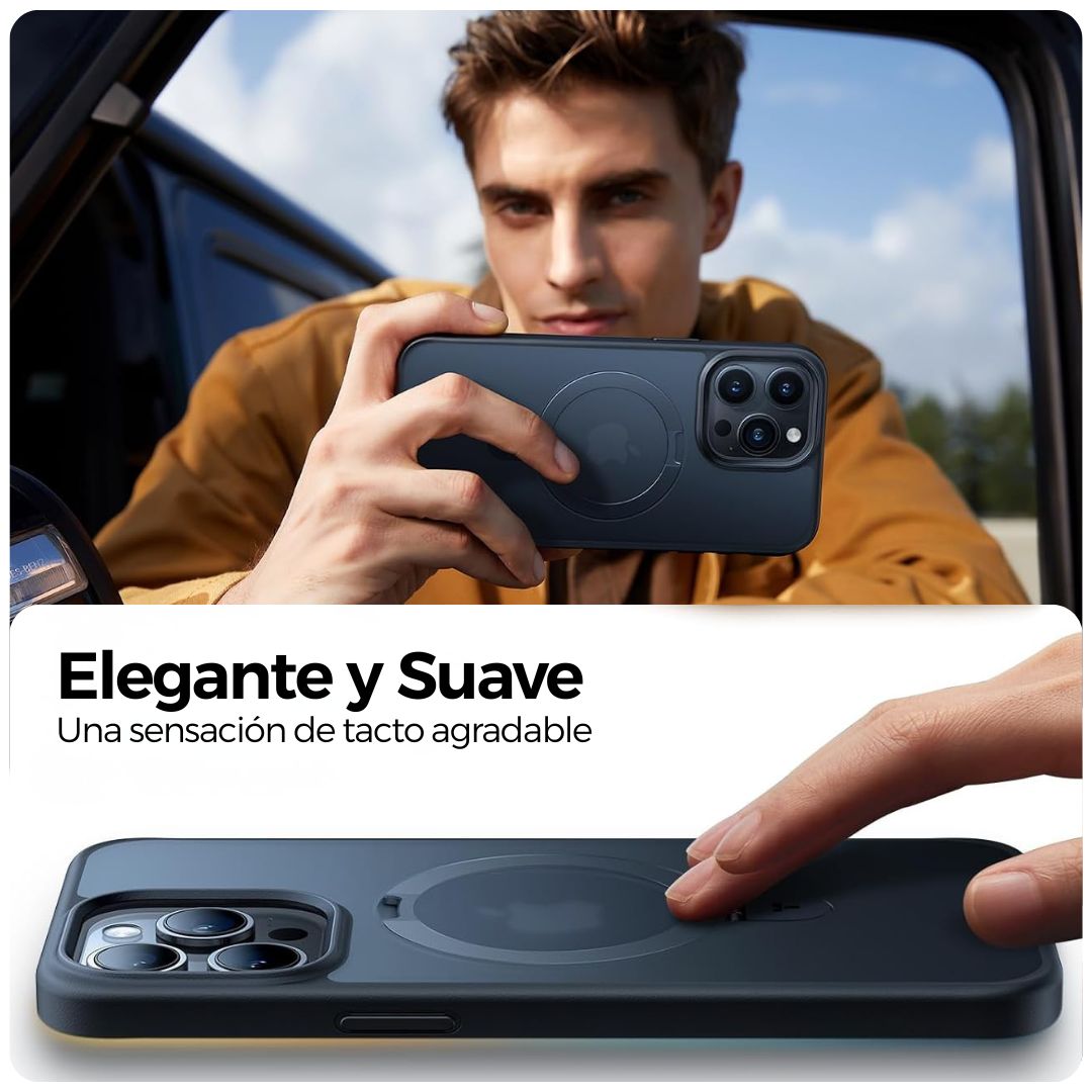 Torras Ostand Estuche para iPhone 16 Pro Max