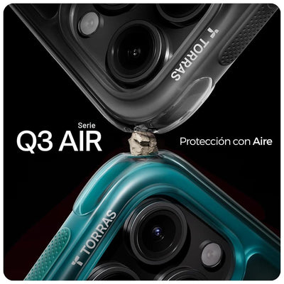 Torras Q3 Air estuche para iPhone 16 Pro Max