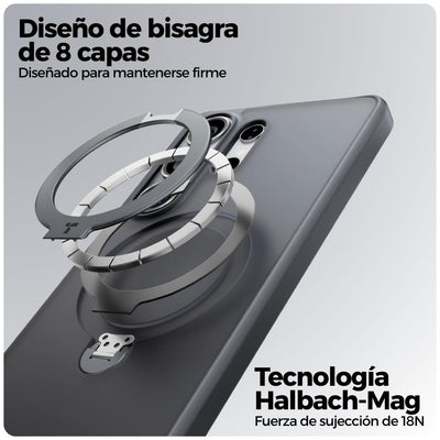 Torras Q3 Spin estuche negro para Samsung S26 Ultra
