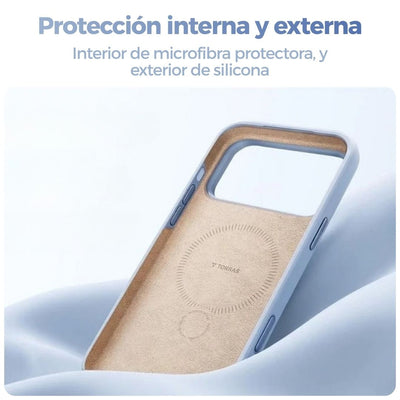 Torras Q3 Silicone estuche para iPhone 18 Pro Max
