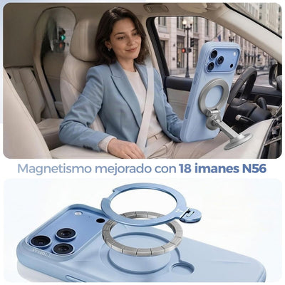 Torras Q3 Silicone estuche para iPhone 18 Pro Max