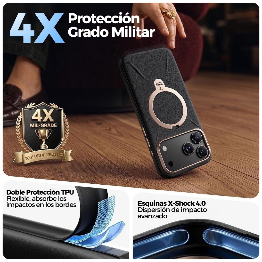 Torras Q3 VegSkin estuche Negro para iPhone 18 Pro Max