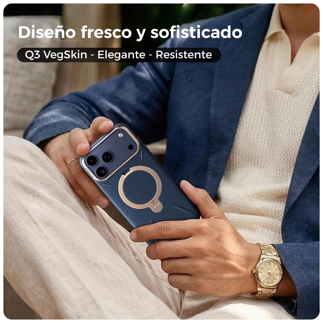 Torras Q3 VegSkin Estuche para iPhone 17 Pro