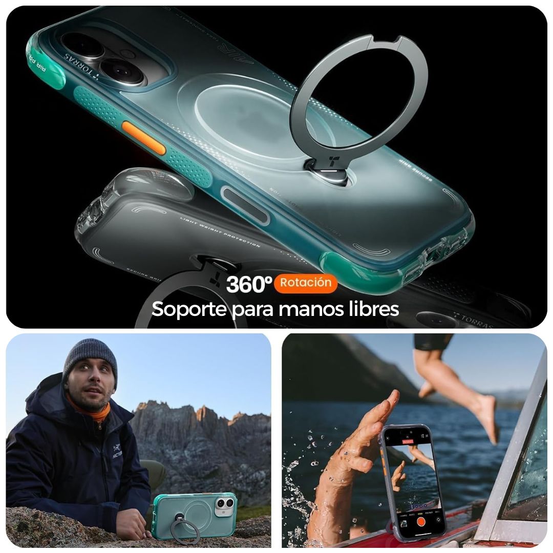 Torras Q3 Air Estuche para iPhone 17