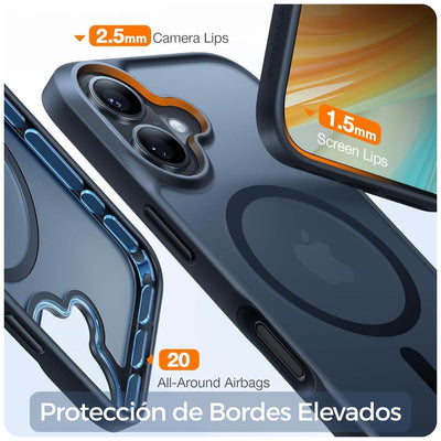 Torras Estuche negro MagSafe para iPhone 16