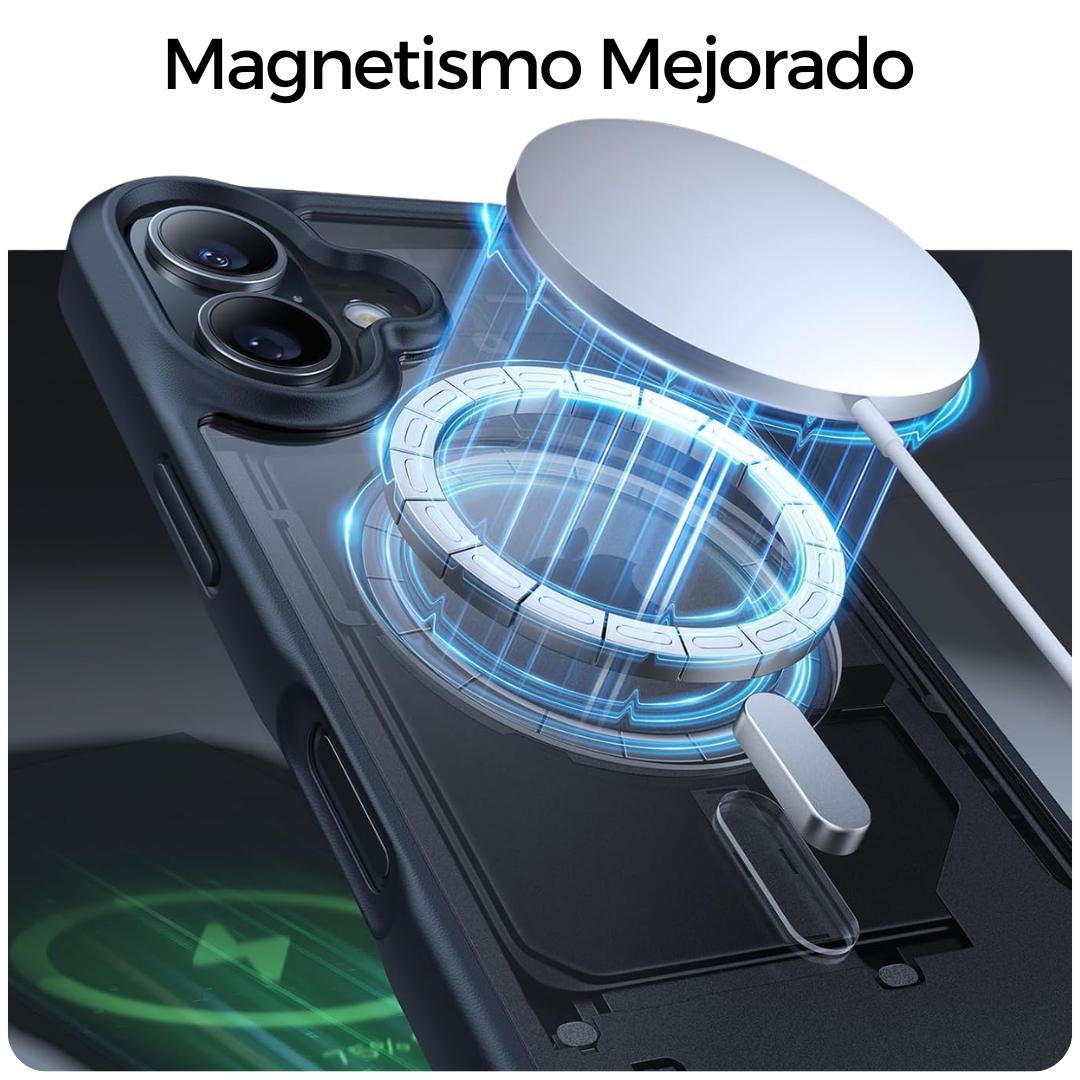 Torras Estuche negro MagSafe para iPhone 16