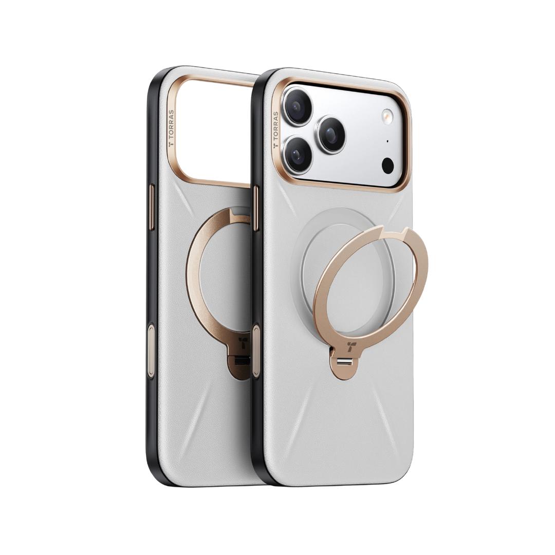 Torras Ostand Q3 Air VegSkin para iPhone 17 Pro
