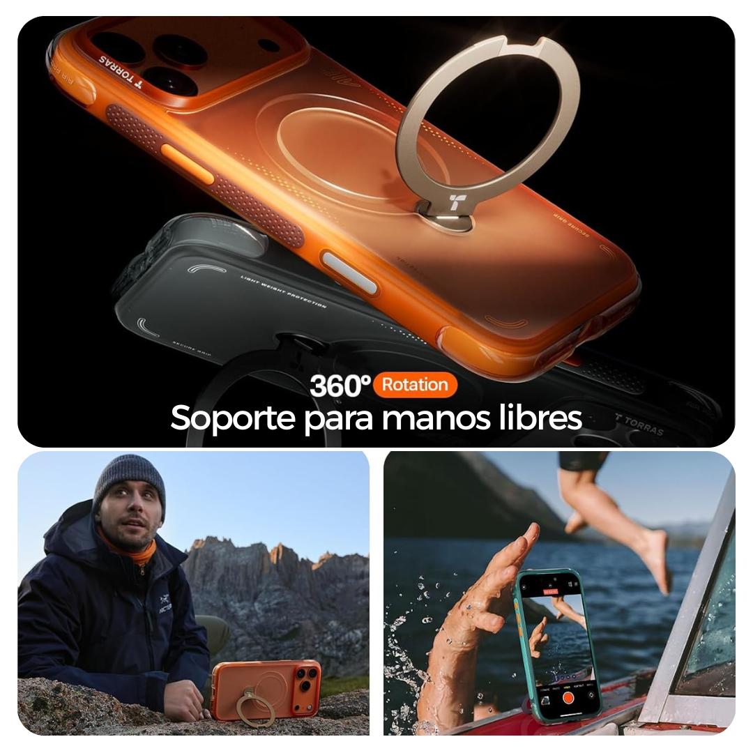 Torras Estuche Q3 Air para iPhone 17 Pro