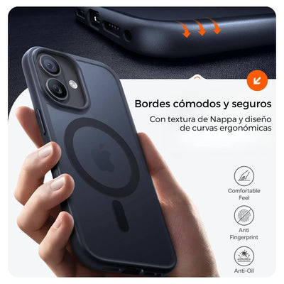 Torras Funda Negra MagSafe para iPhone 17