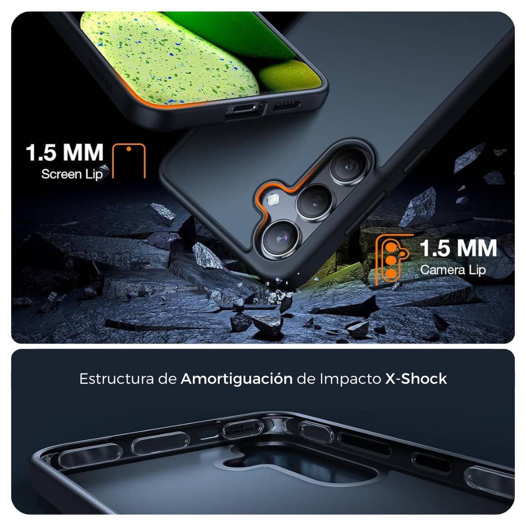 Torras Funda Negra - Samsung Galaxy S24