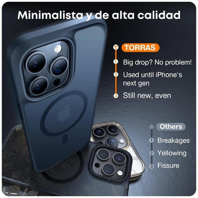 TORRAS Funda MagSafe para iPhone 15 Pro Max