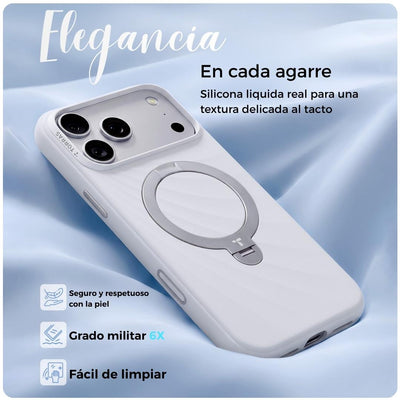 Torras Q3 Silicone Wind Estuche para iPhone 18 Pro Max