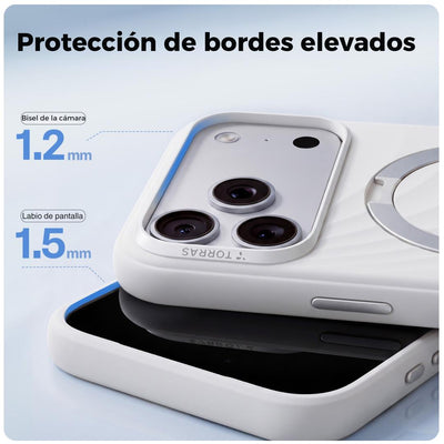 Torras Q3 Silicone Wind Estuche para iPhone 18 Pro Max