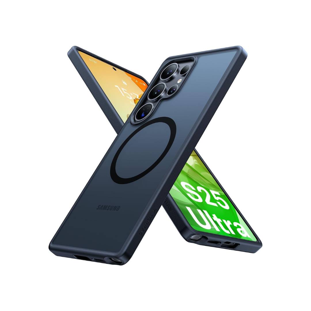 Torras Funda MagSafe para Samsung Galaxy S25 Ultra negra