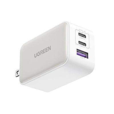 UGREEN Nexode Cargador USB-C 65W – 3 Puertos