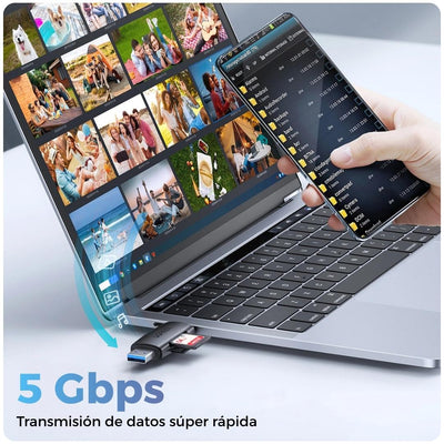 Ugreen Lector de tarjetas SD tipo C USB 3.0 OTG